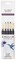 Willow Wolfe Callia Artist All Media Details Brush Set-Assorted